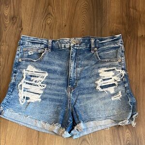 American Eagle Distressed Denim Women Shorts
